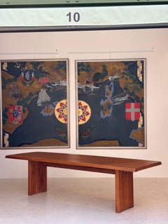 Incredible T14 dining table by Pierre Chapo