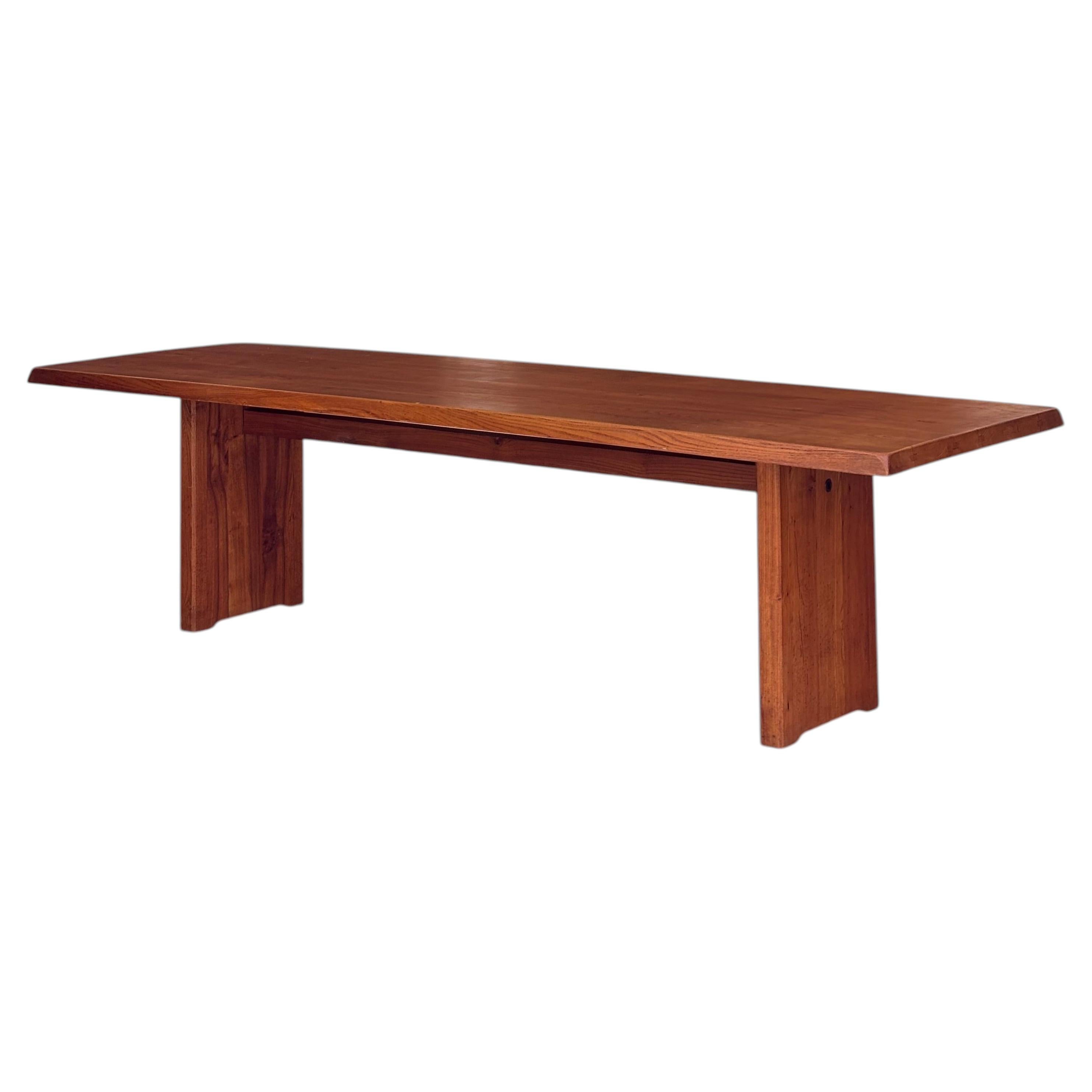 Incredible T14 dining table by Pierre Chapo