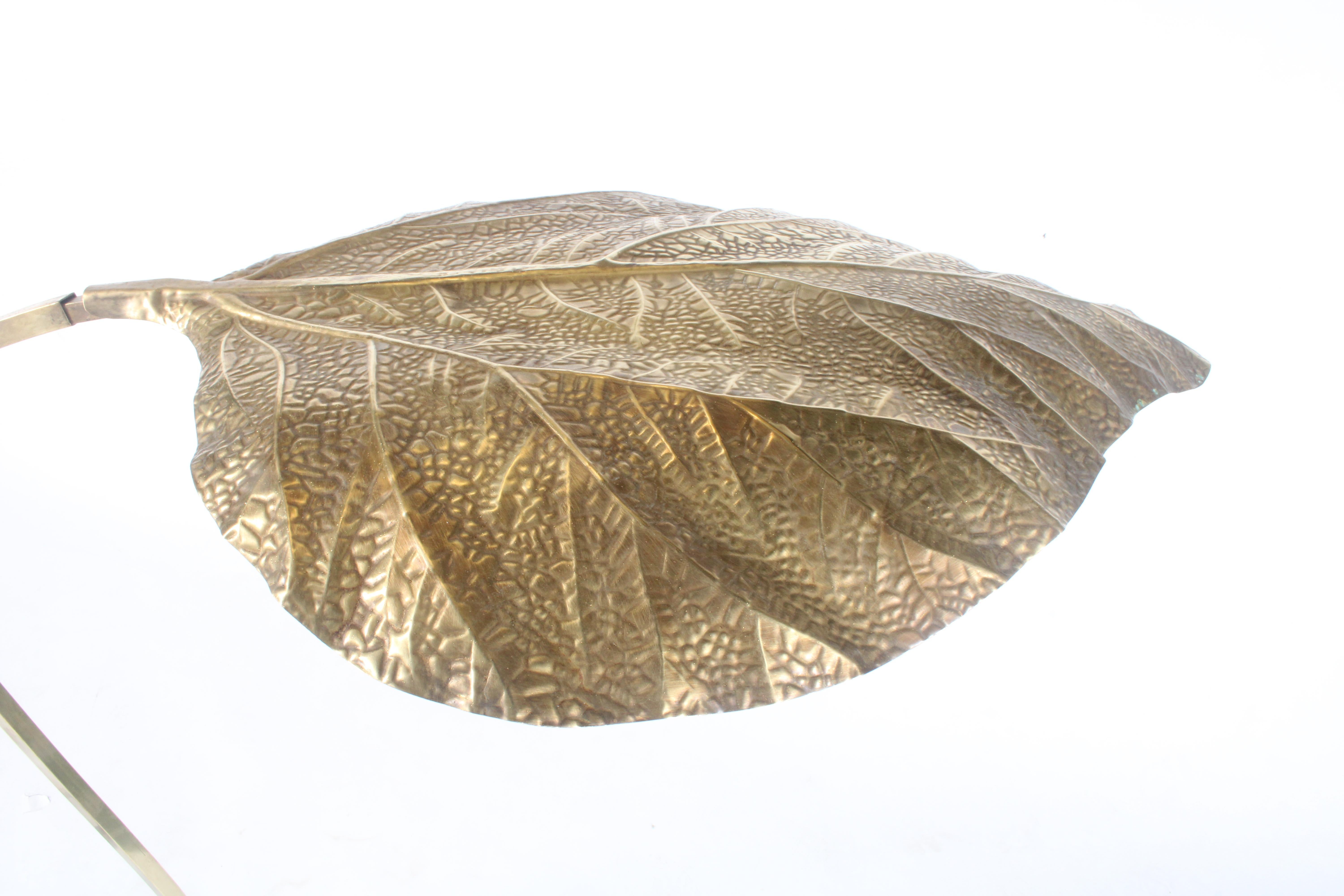 Incredible Three Leaf 'Rababaro'  lamp by Carlo Giorgi for Bottega Gada Milano 7