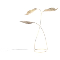 Incredible Three Leaf 'Rababaro'  lamp by Carlo Giorgi for Bottega Gada Milano