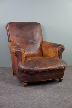 Unglaublich schöner patinierter antiker viktorianischer Sessel, 1800