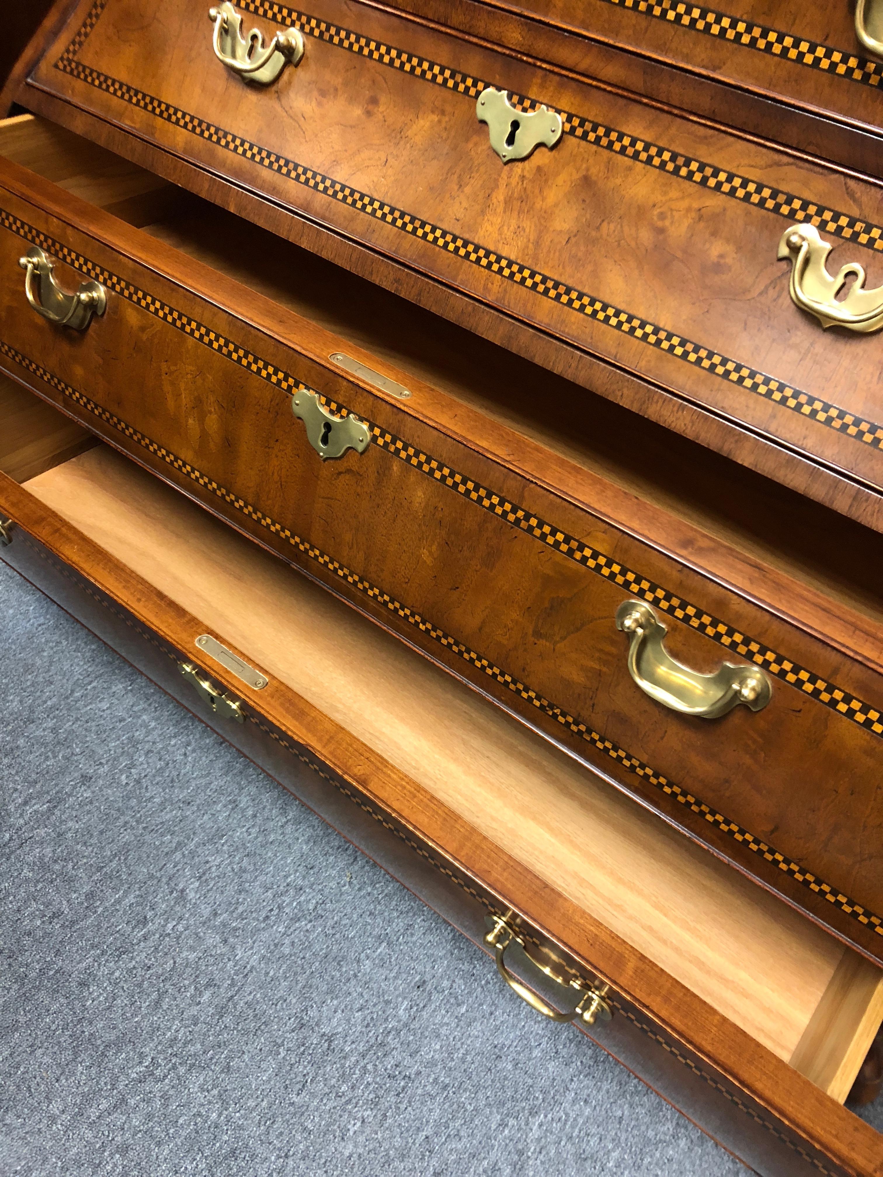 Incredibly Impressive Bombay Chest of Drawers by Baker Stately Homes 8