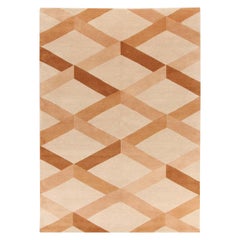 Tapis Incroci beige de Gio Ponti