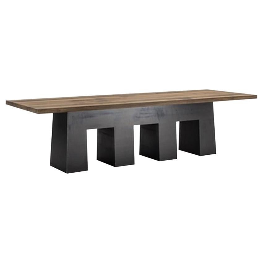 Table à manger en bois Incucina:: conçue par Marc Sadler:: fabriquée en Italie en vente