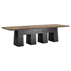 Incucina Wood Dining Table, Designed by Marc Sadler, Made in Italy
