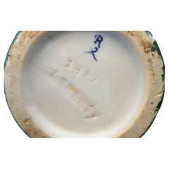 Engraved Liberty signature ceramic vase; Liberty London?