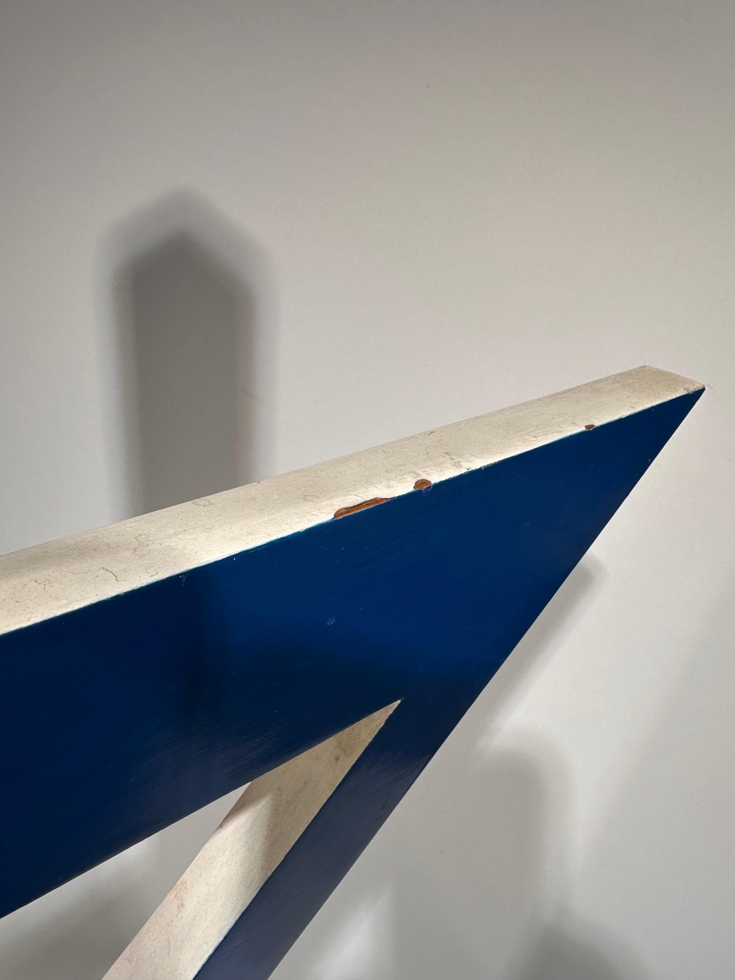 #9 (Hard-Edge geometric sculpture Minimalist) 3