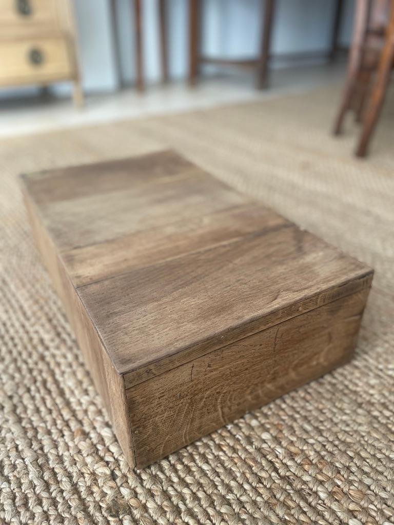 Index Card File in Oak For Sale 1