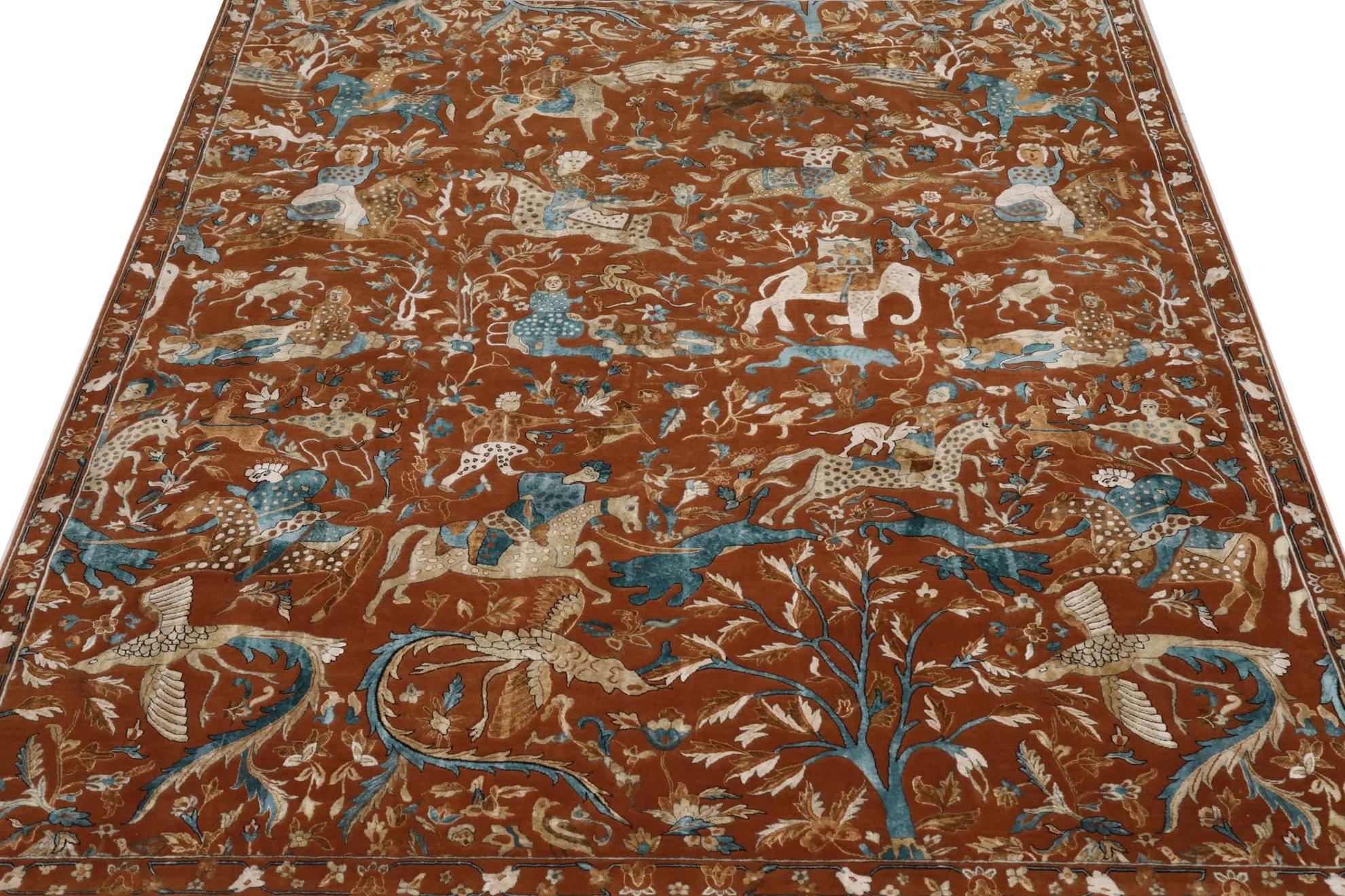 Scopri l'eleganza di Eleg Agra con i suoi tappeti CIRCA del 1990. Progettato con lana e blu-avorio-rosso, questo design esclusivo è perfetto per valorizzare il tuo spazio.