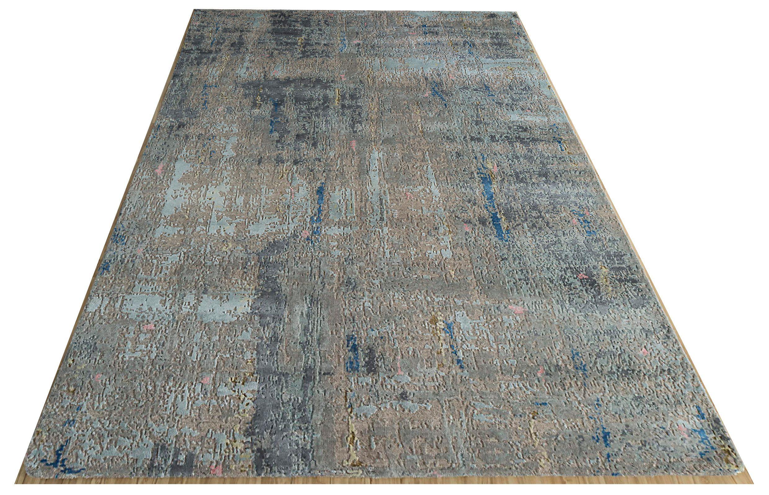 Discover the elegance of India item featuring Area Rugs in Circa 1990. Designed with Wool and BlueBrownShades of Gray / silver, this exclusive design is perfect for enhancing your space.