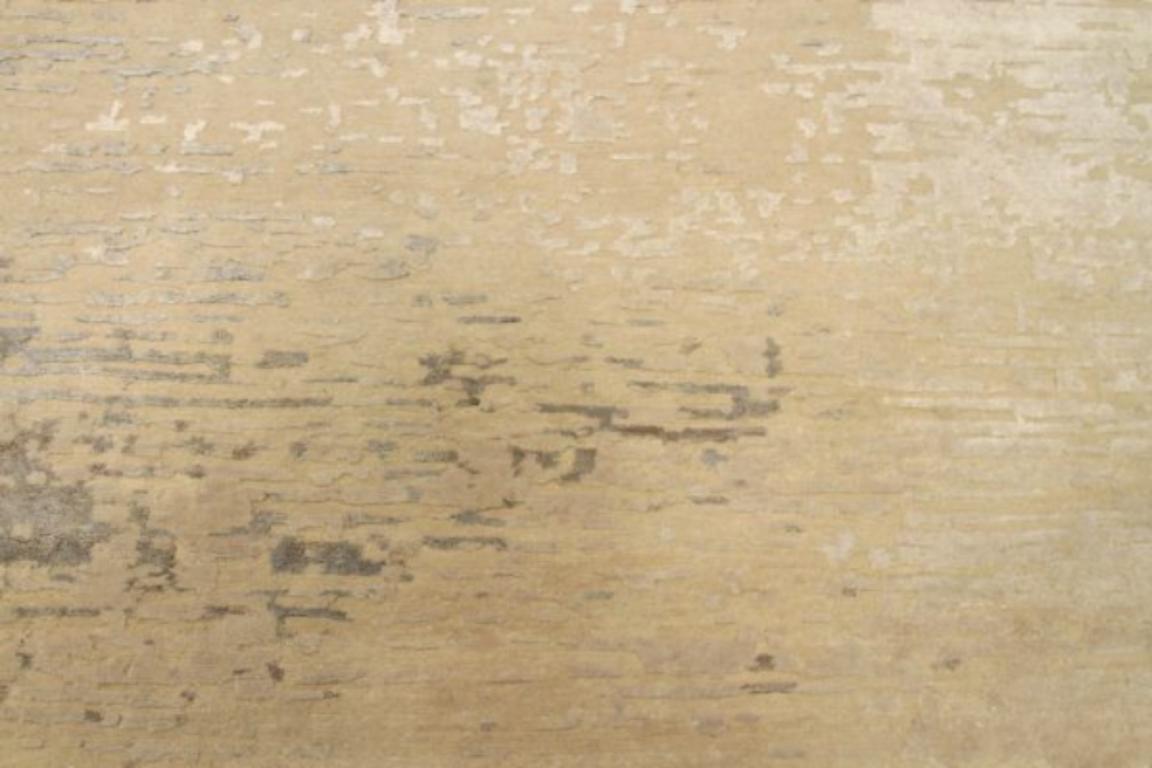 Indian India Area Rugs Circa 1990 - Wool Brown Ivory Design - 91655 For Sale