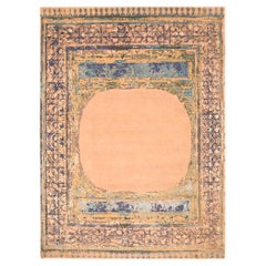 Tapis de zone Inde - Laine Bleu Brown Design/One - 93627