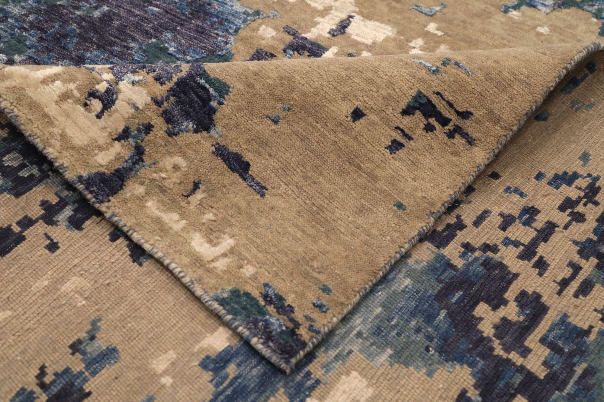 Alfombras de lana azul marfil topo - 97330 Indio en venta