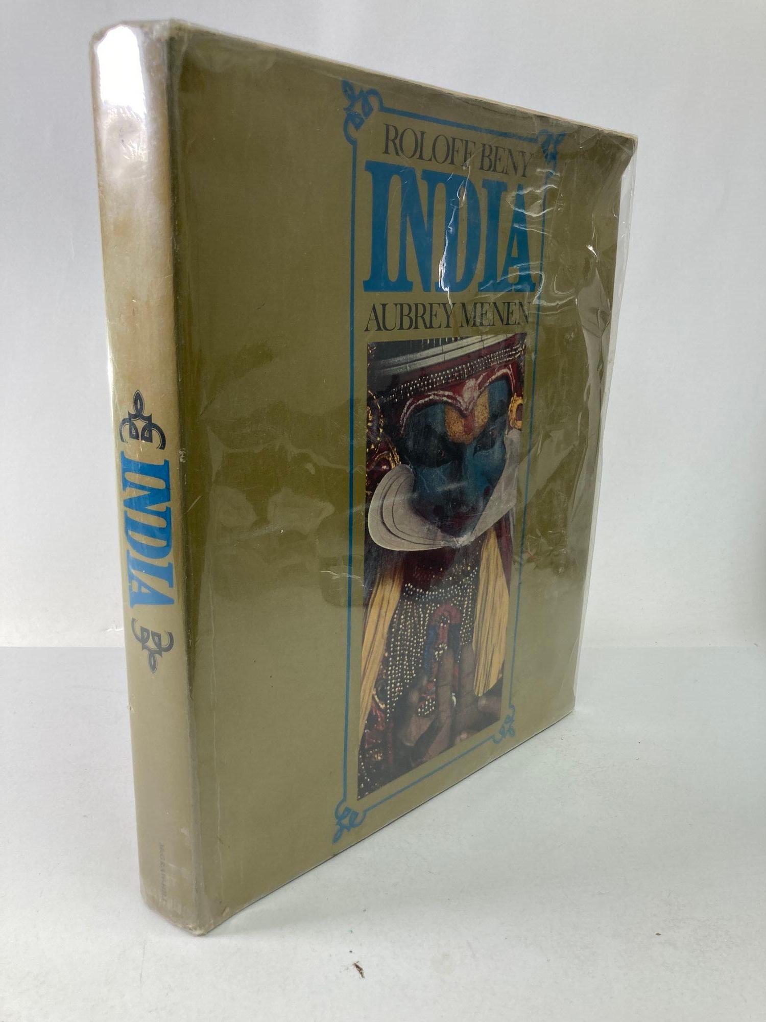 India. Designed and Photographed by Roloff Beny. Essay by Aubrey Menen. First Edition
Title: Roloff Beny: India
Publisher: McGraw-Hill, New York
Publication Date: 1969
Binding: Hardcover
Dust Jacket Condition: Dust Jacket Included
Edition: 1st