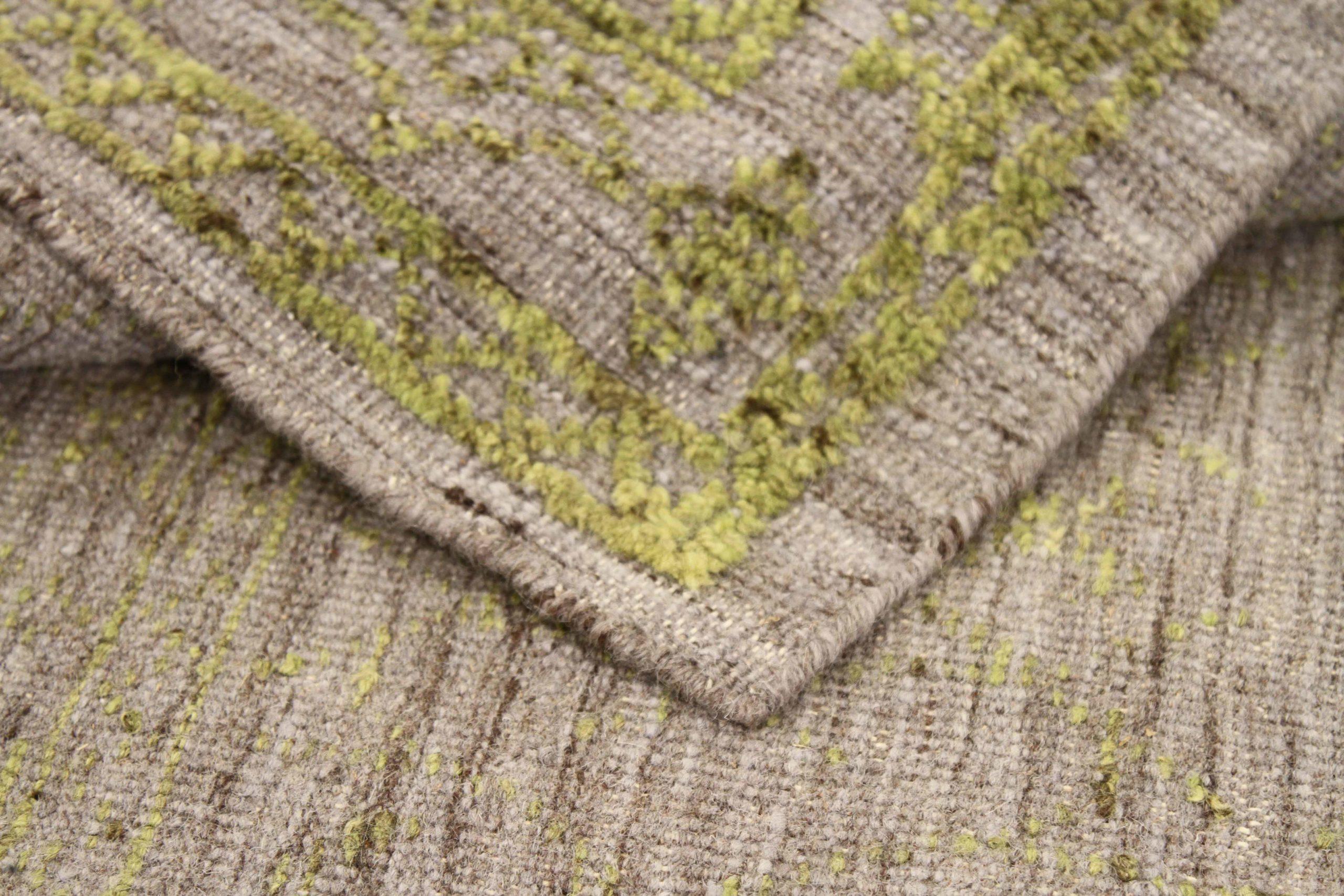 India Flat Weave Area Rugs Circa 1990 - 66065 (Indisch) im Angebot