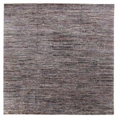 Tappeti India India - Lana Blu Marrone Avorio Design - 92341