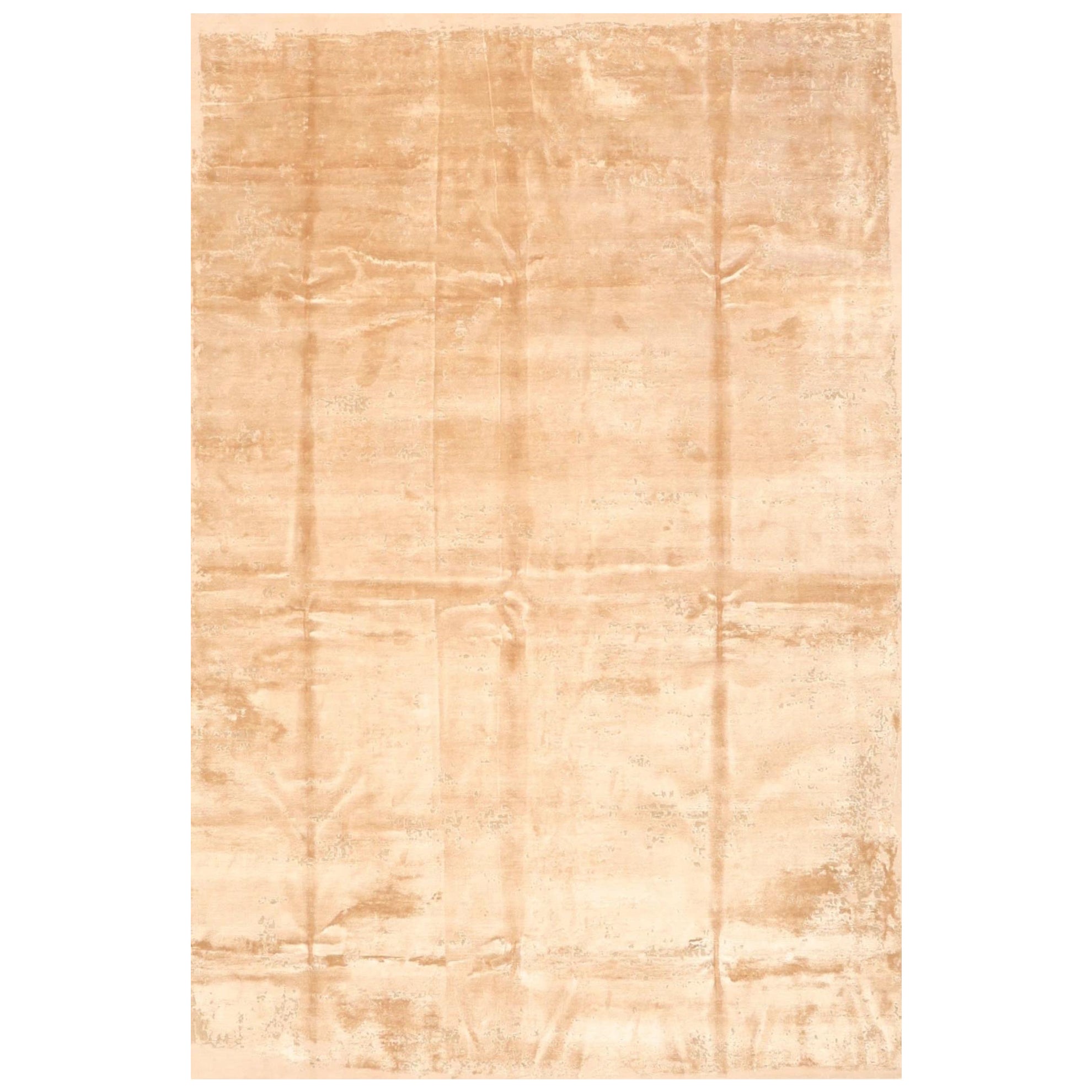 Indien Indien Bereich Teppiche - Wolle Brown Elfenbein Taupe Design - 99636