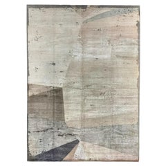 Tappeti India India - Lana Marrone Avorio Taupe Design - 99637