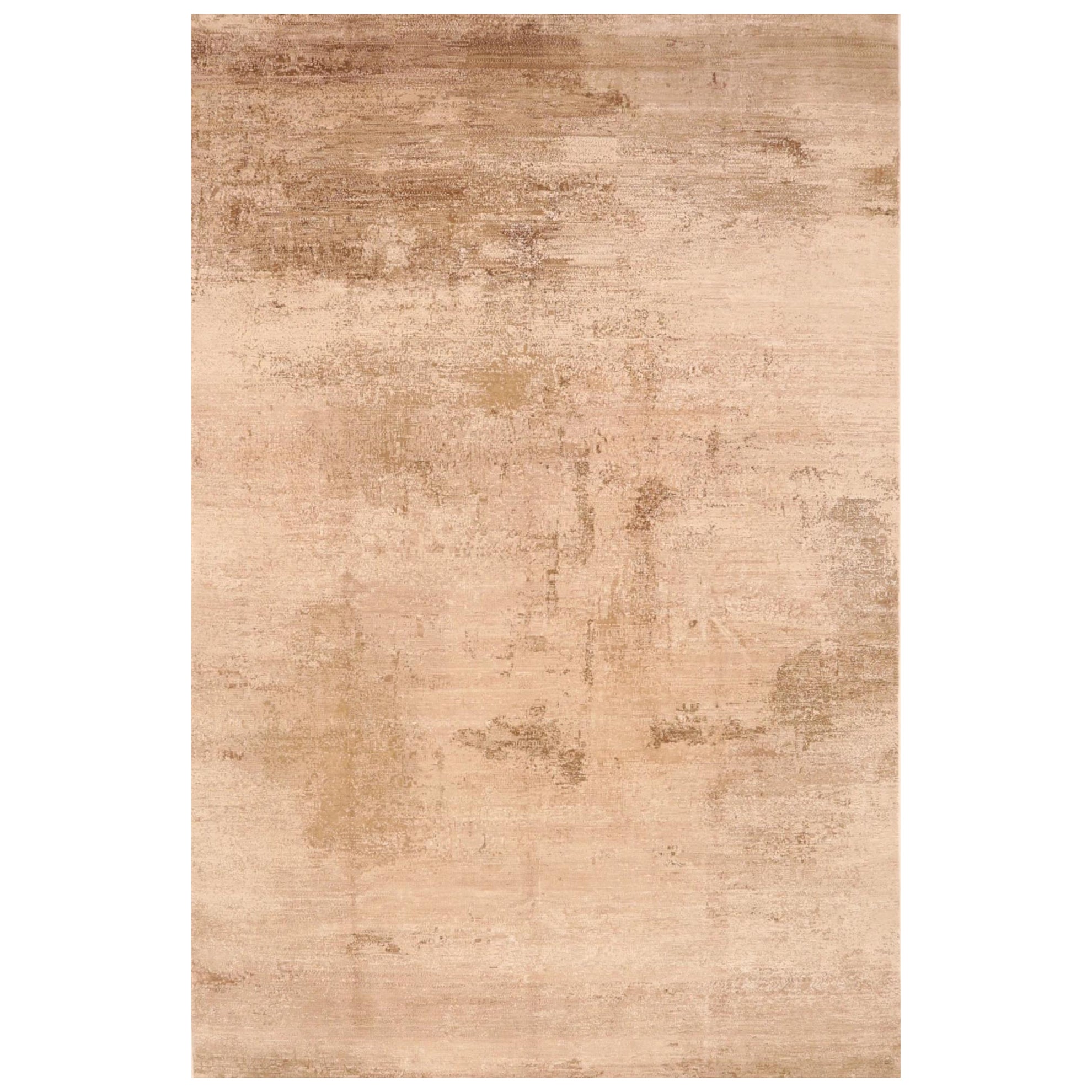 Indien Indien Bereich Teppiche - Wolle Brown Taupe Design - 99640
