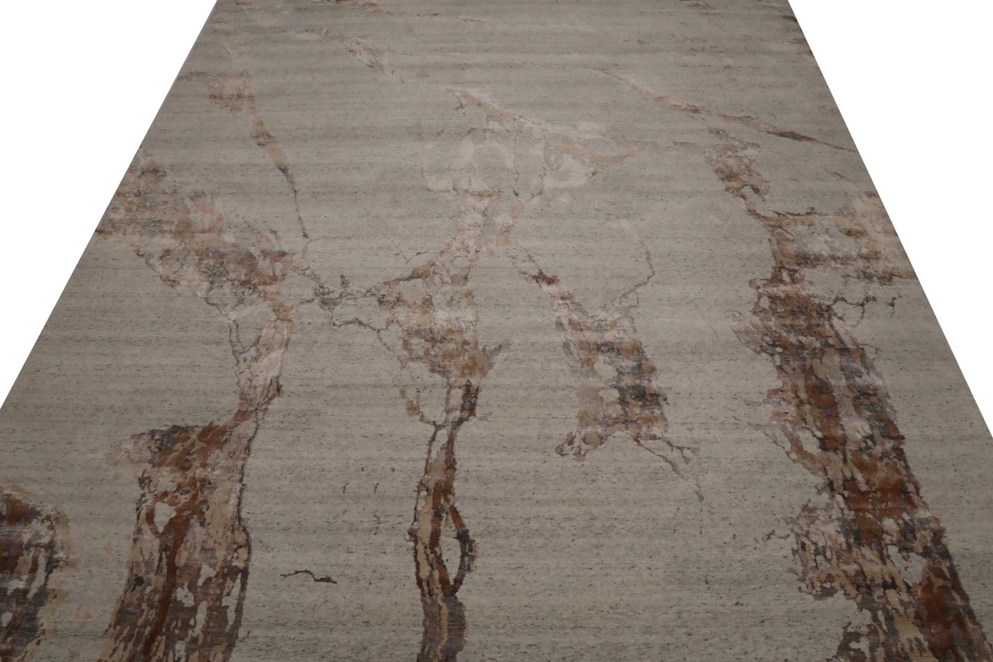 Entdecken Sie die Eleganz von India India mit dem Over Size Rug von CIRCA 1990. Dieses exklusive Design aus Wolle und Braun-Elfenbein-Taupe ist perfekt, um Ihren Raum zu verschönern.