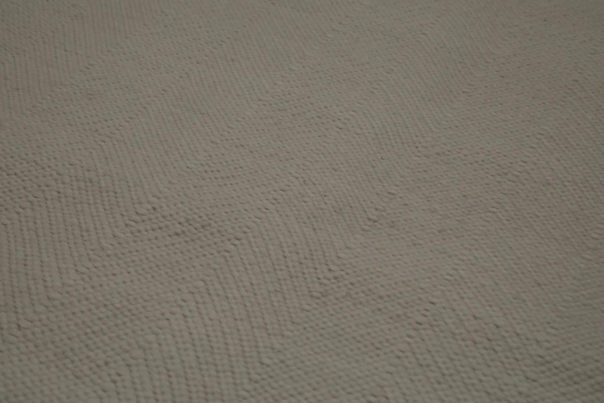 Moderne Tapis de course Inde Circa 1990 - Laine Design/One - 99118 en vente
