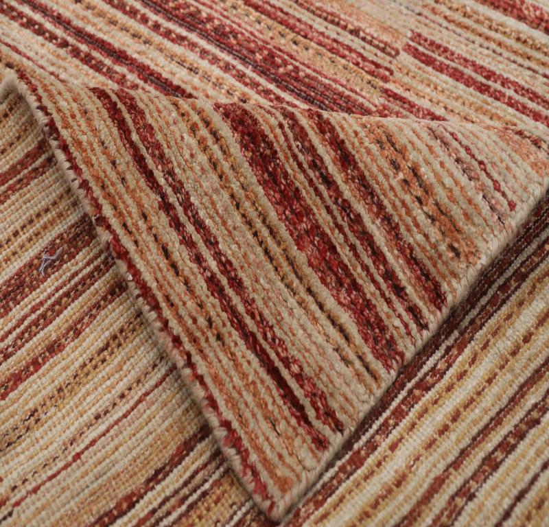 Alfombra Corredera India - Lana Diseño Marfil Naranja Rojo - 99114 Indio en venta