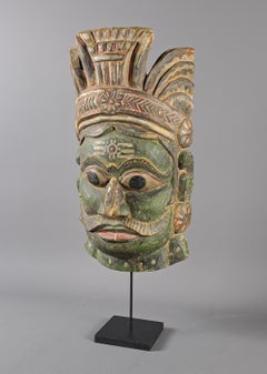 India - Large 19th Century Hindu Mask
