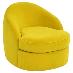 India Mahdavi Botero Swivel Armchair