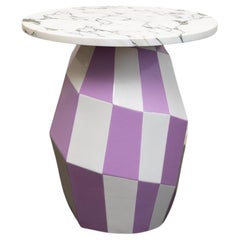 Tavolino in ceramica "Joker" di India Mahdavi per Ralph Pucci International
