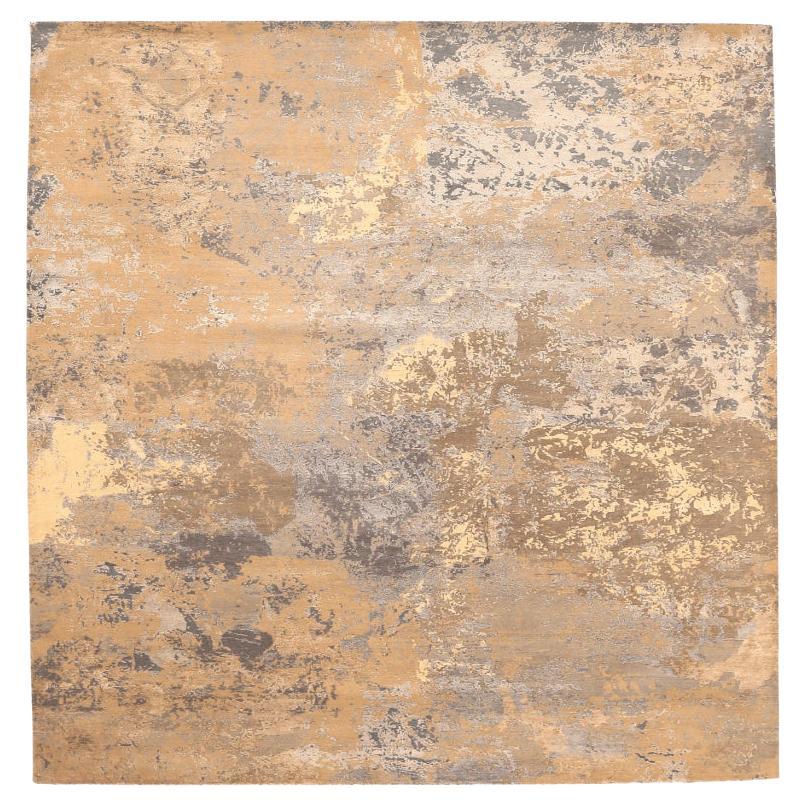 The Modernity Tapis de sol - Laine et soie Brown Ivory Taupe - 94130