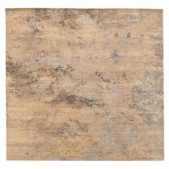 Tappeti India Modern - Lana e seta Marrone Avorio Taupe - 94259