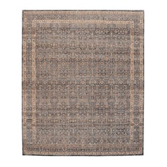 The Modernity Area Rugs - Wool Brown Gray Design - 96609