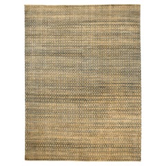 Indien Modern Area Rugs - Wolle Braun Elfenbein Design - 94173