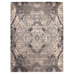 Indien Modern Area Rugs - Wolle Brown Elfenbein Taupe Design - 94157