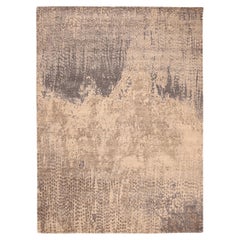 Indien Modern Area Rugs - Wolle Brown Elfenbein Taupe Design - 94162
