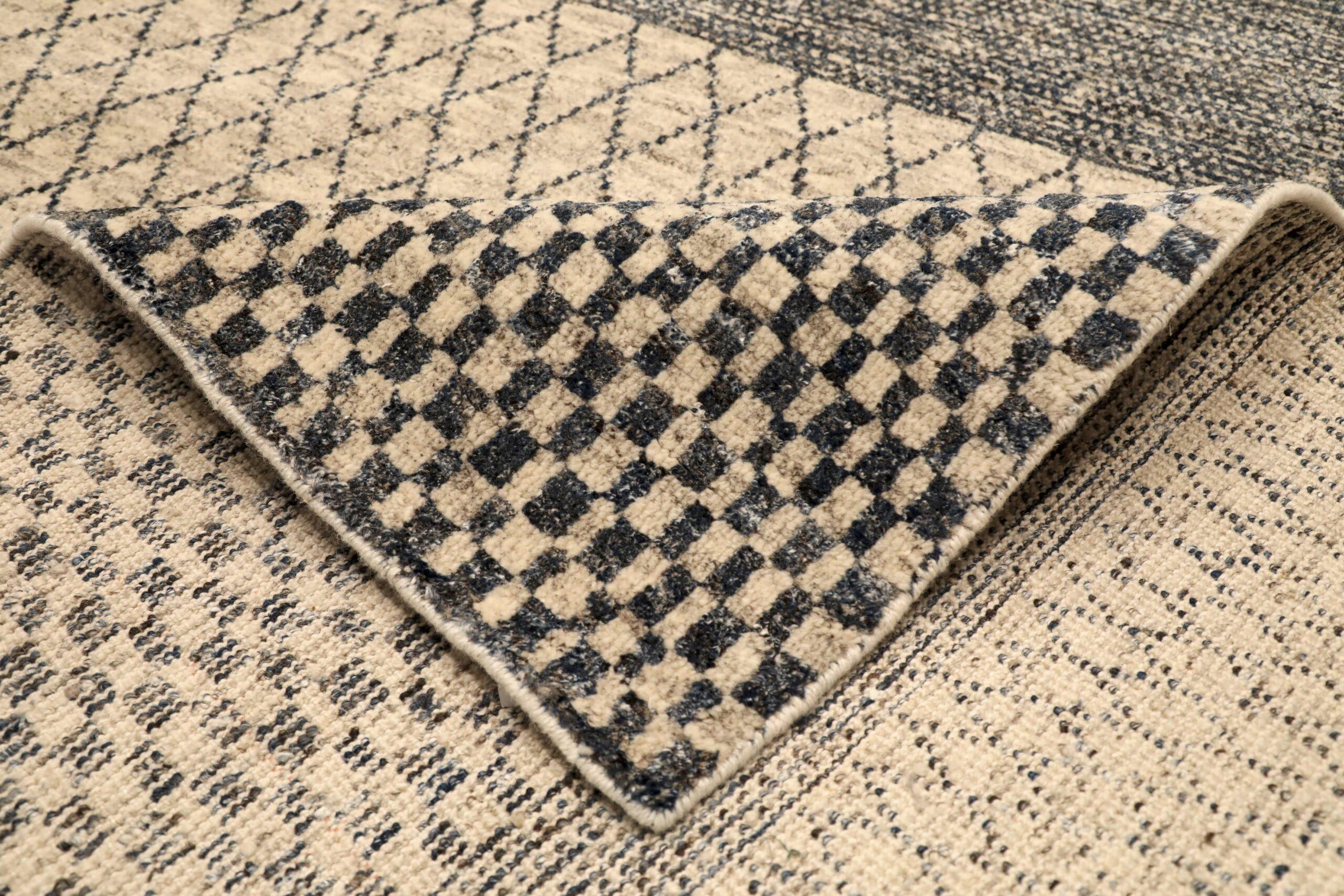 Alfombras modernas India - Lana Marrón Marfil Topo - 96539 Indio en venta