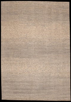 Tappeti India Modern - Lana Marrone Avorio Taupe Design - 96547