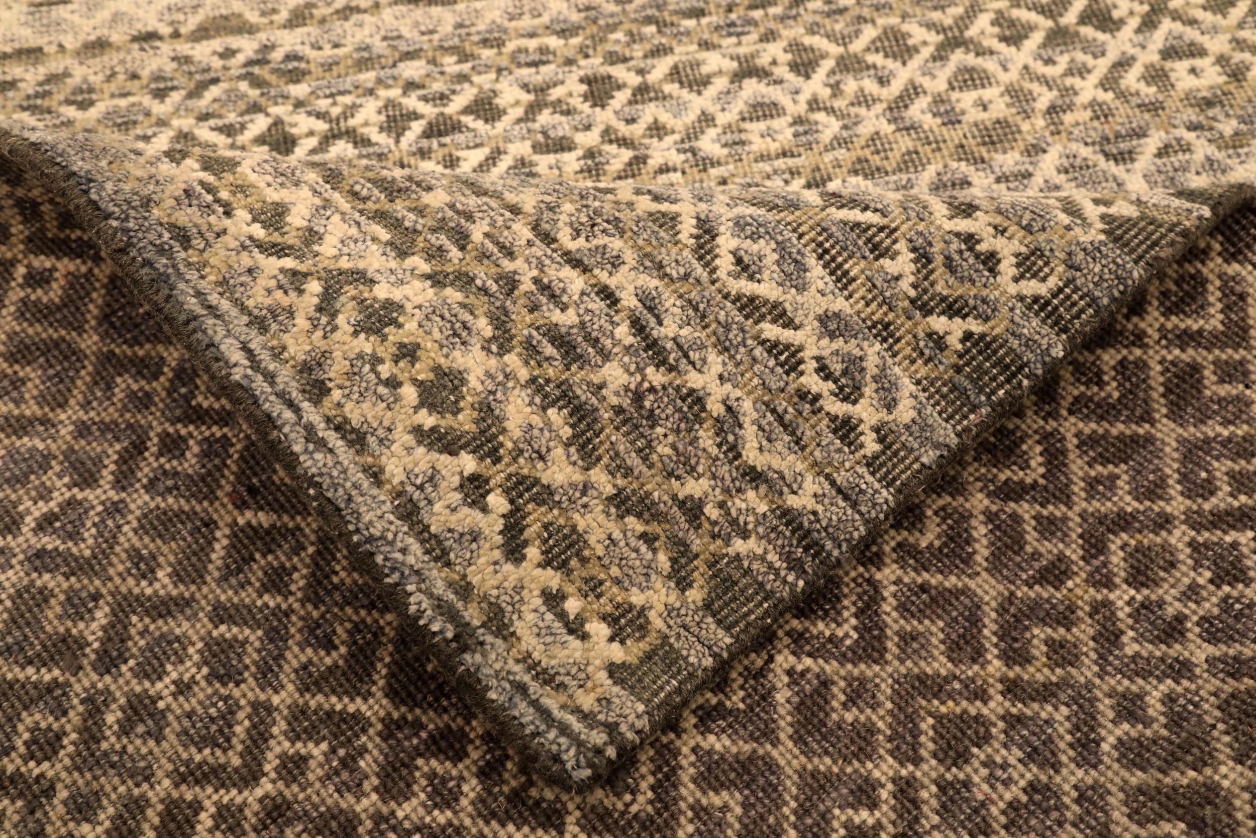 Indien Tapis de course The Modernity - Laine Brown Design/One - 94044 en vente