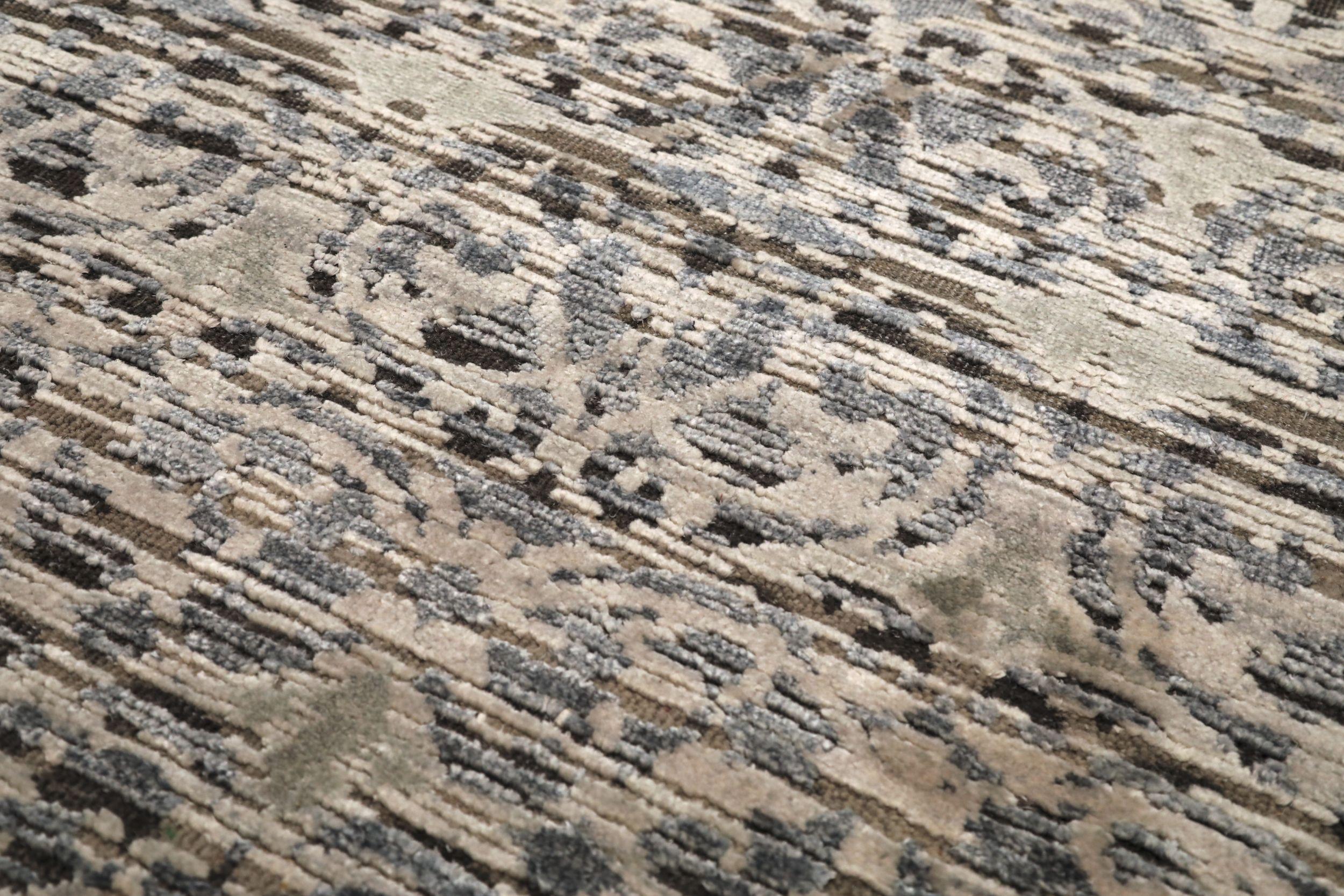 Moderne Tapis de course The Modernity - Laine Brown Design/One - 94192 en vente