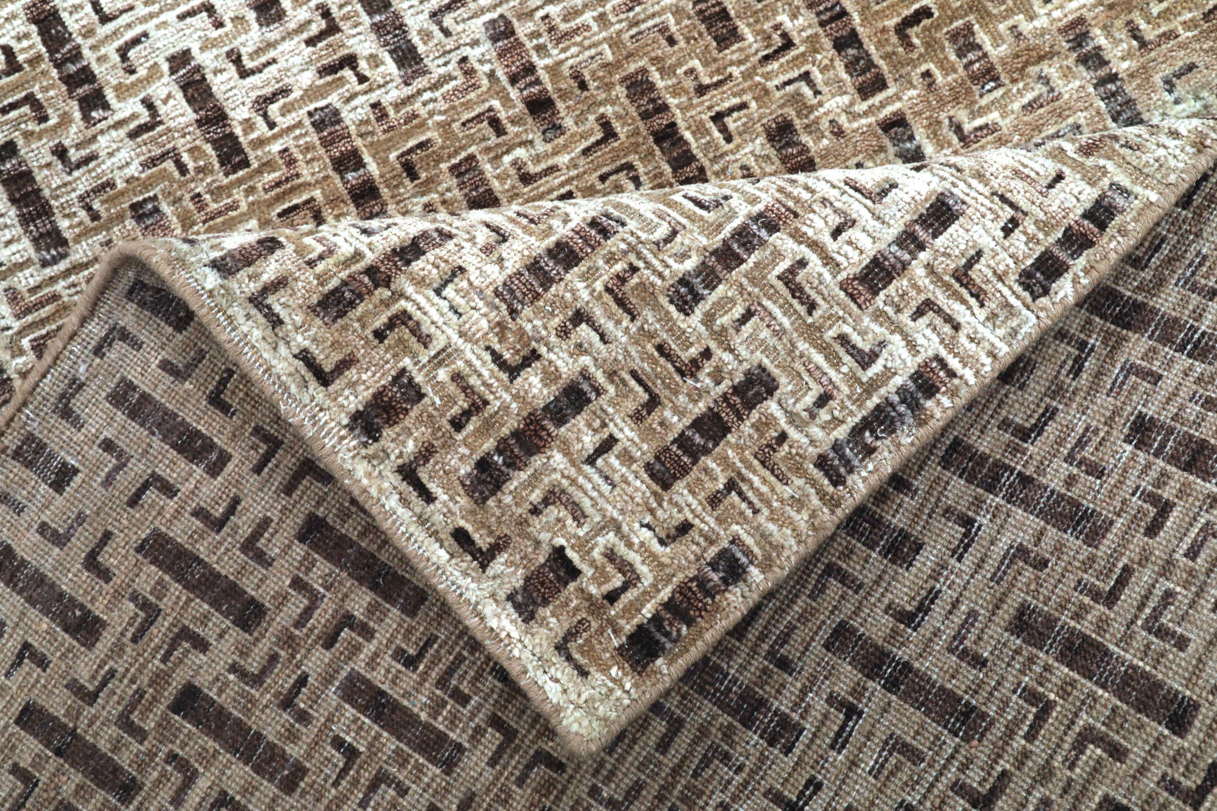 Indien Tapis de course The Modernity - Laine Brown Design/One - 94209 en vente