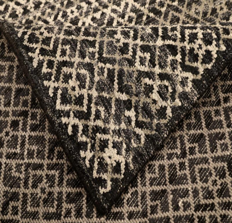 Indien Tapis de course The Modernity - Laine Brown Design/One - 94270 en vente