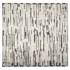 Tappeti India Moroccan Area Rugs - Lana Nero Marrone Avorio Design - 94528