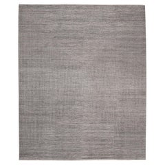 India Moroccan Area Rugs - Wool Brown Design - 96599