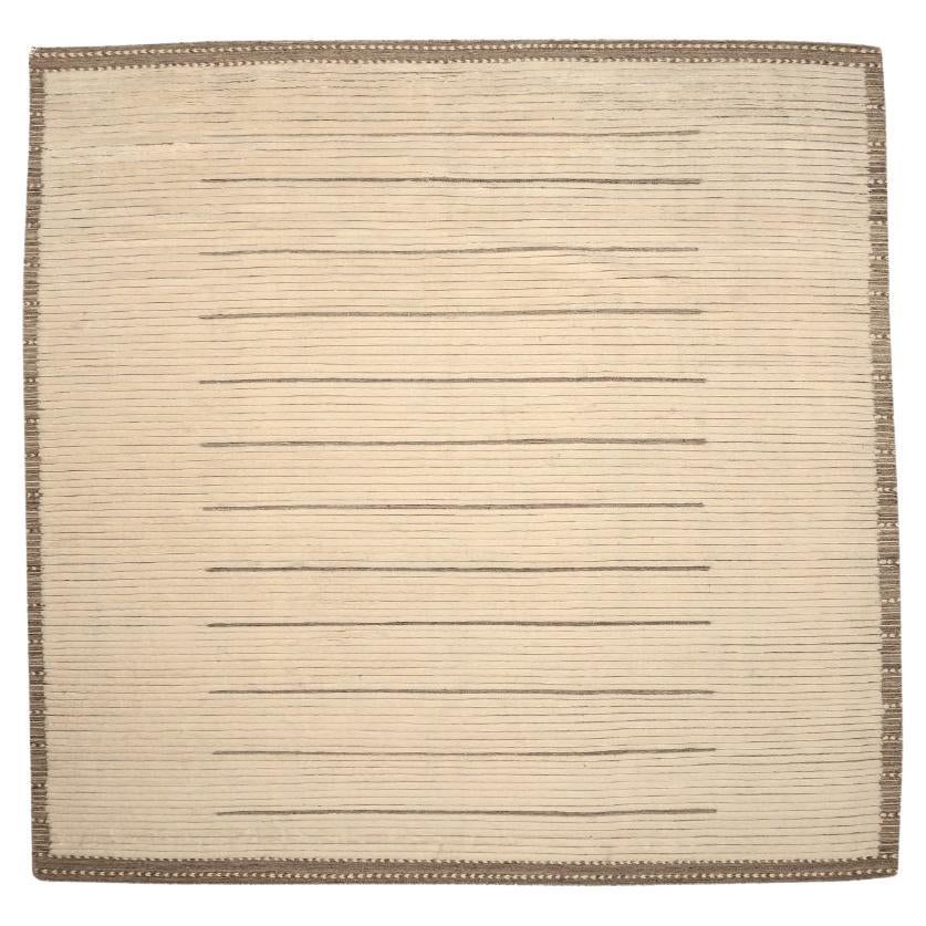 Tappeti India Moroccan Area Rugs - Lana Marrone Avorio Design - 94445