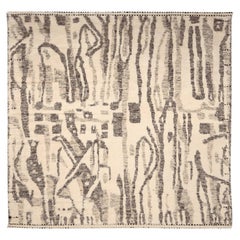 Tappeti India Moroccan Area Rugs - Lana Marrone Avorio Design - 94513