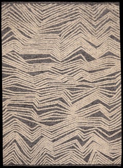 Tappeti India Moroccan Area Rugs - Lana Marrone Avorio Design - 96542