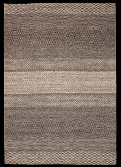 Tappeti India Moroccan Area Rugs - Lana Marrone Avorio Design - 96548
