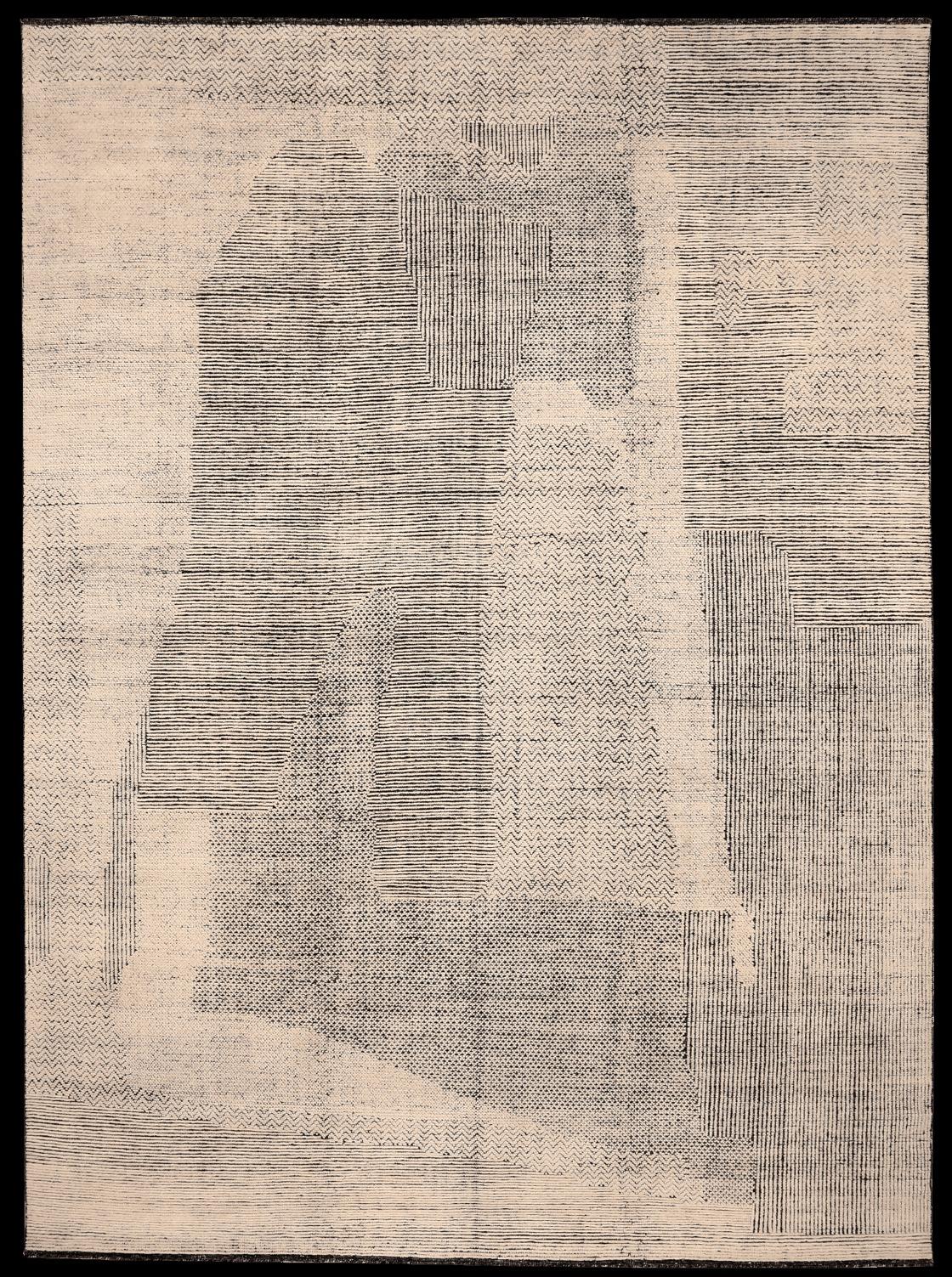Tappeti India Moroccan Area Rugs - Lana Marrone Avorio Design - 96550