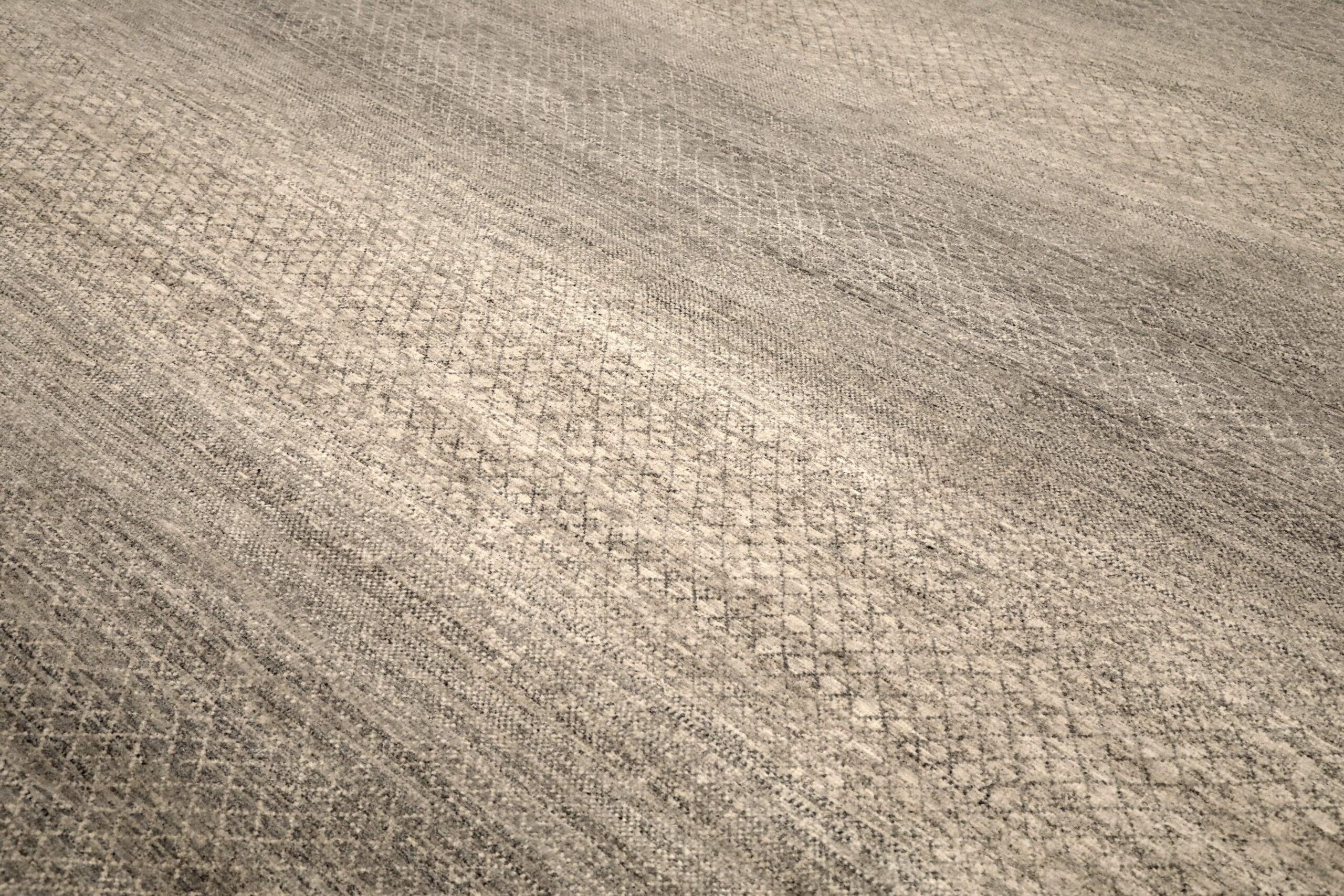 Alfombras Marroquíes India - Lana Marrón Marfil Topo - 96602 Moderno en venta