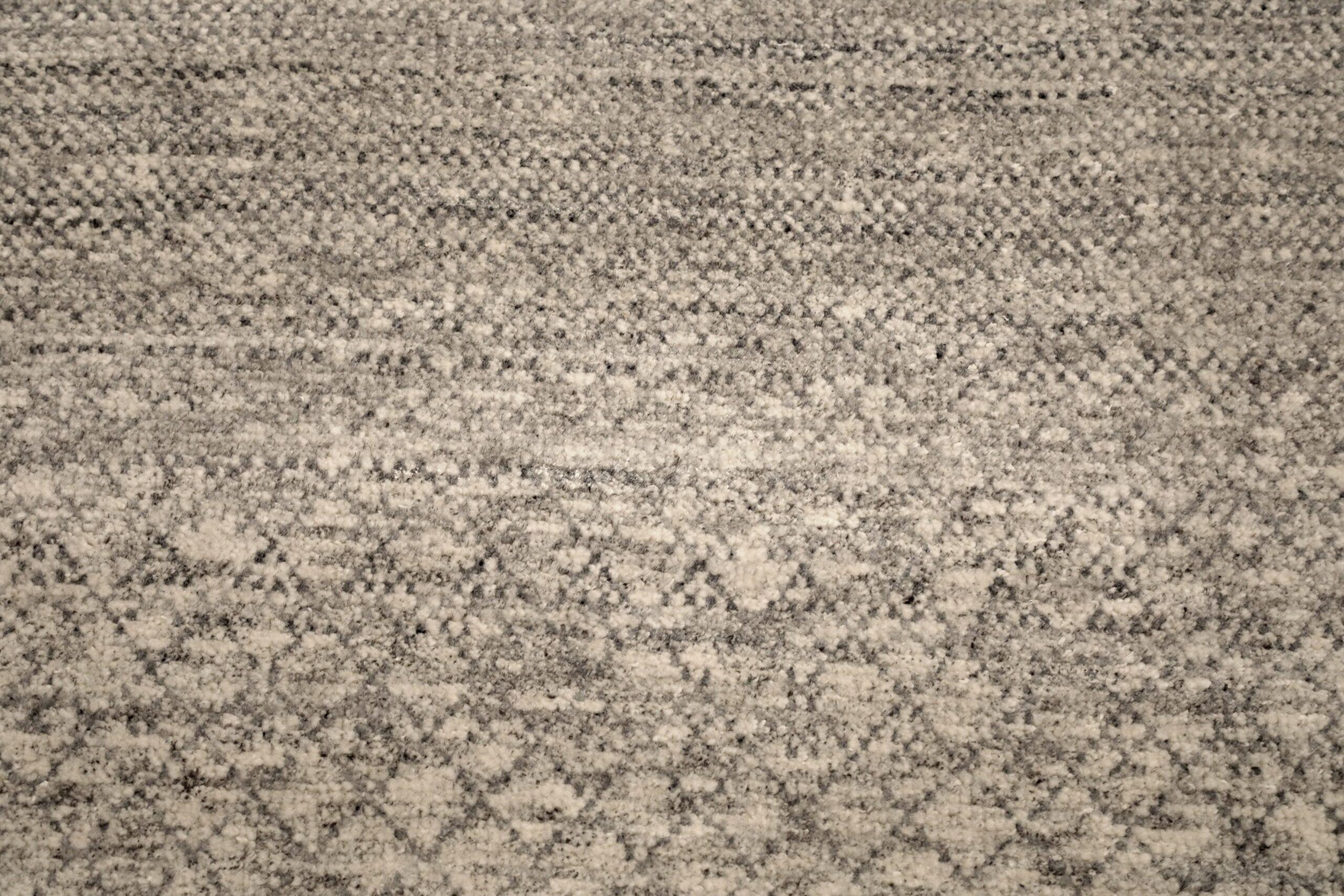 Alfombras Marroquíes India - Lana Marrón Marfil Topo - 96602 Anudado a mano en venta